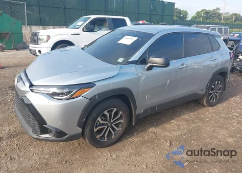 2024 Toyota Corolla Cross Hybrid S из США, поврежденный, VIN 7MUFBABG2RV042772